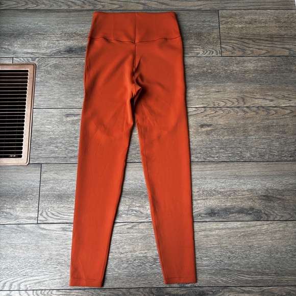 Fanka Beyond Nude Seamless Soft High Rise Leggings Sunset Orange Medium - Picture 9 of 10